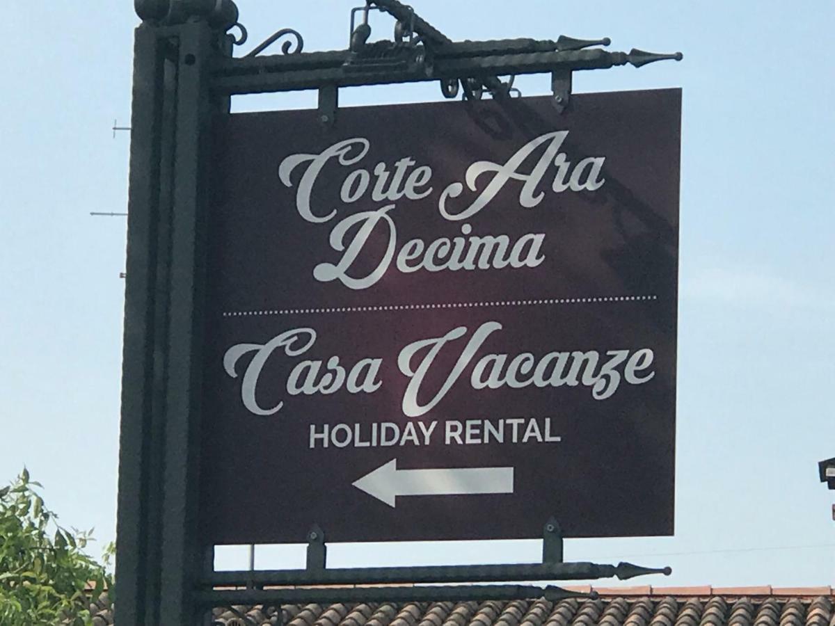 Appartamento Casa Vacanze Corte Ara Decima Sona Exterior foto